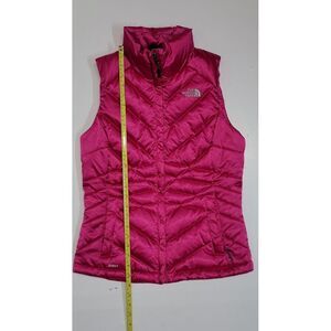 The North Face‎ Aconcagua 550 Down Fuchia Bright Bold Pink Puffer Vest sz XS